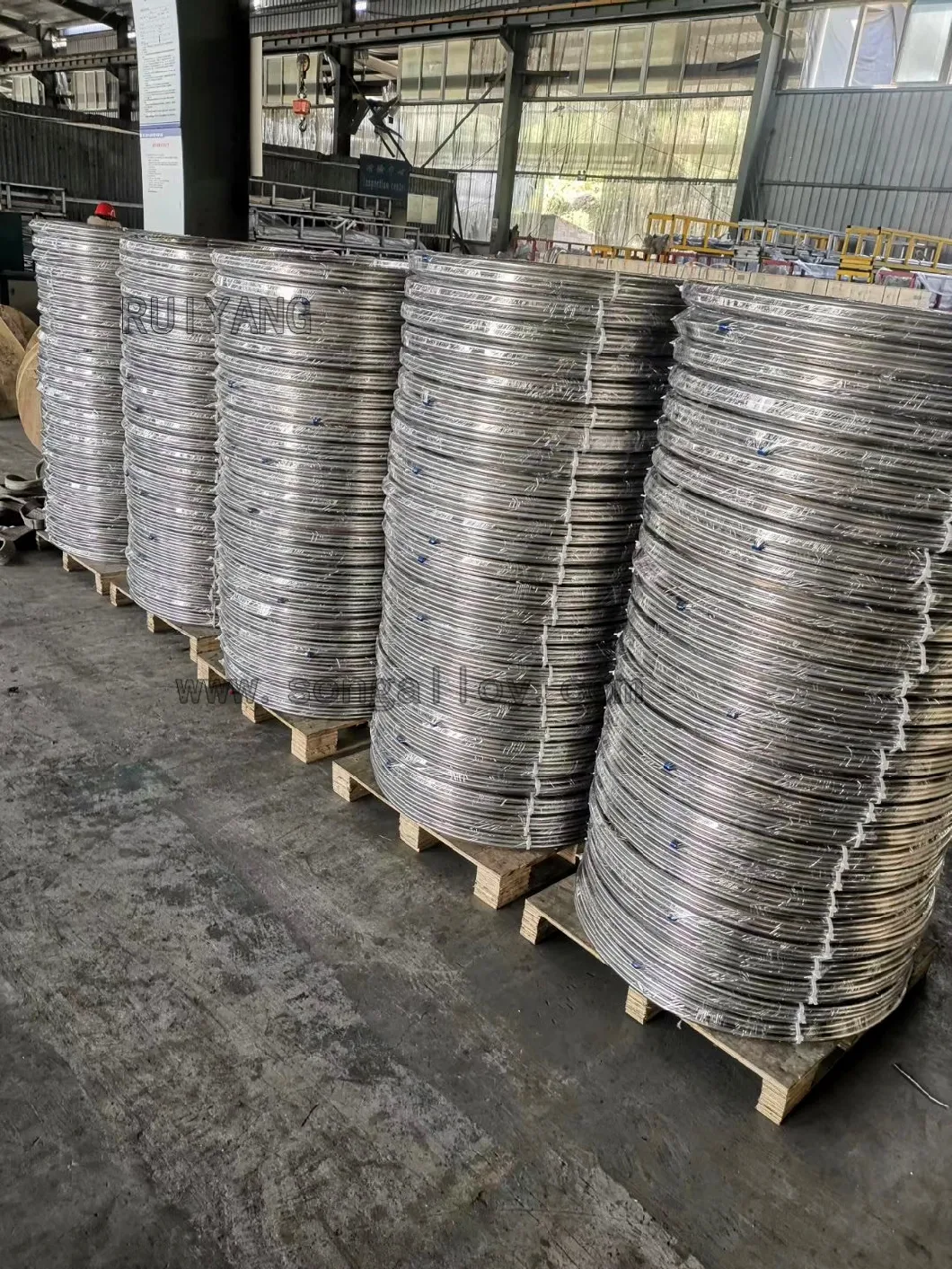 Stainless Steel Coiled Tubing in Heat Exchanger