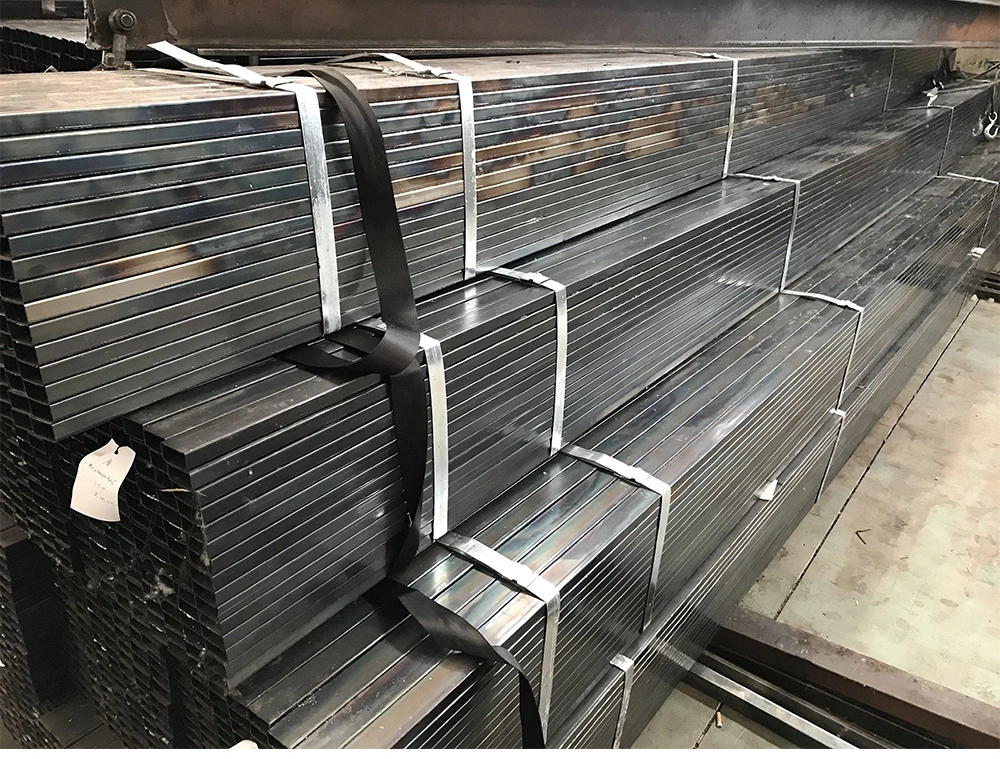 Hot-DIP Galvanized Mild Steel Square Rectangular Tube Ms Gi Hollow Section Steel Tube