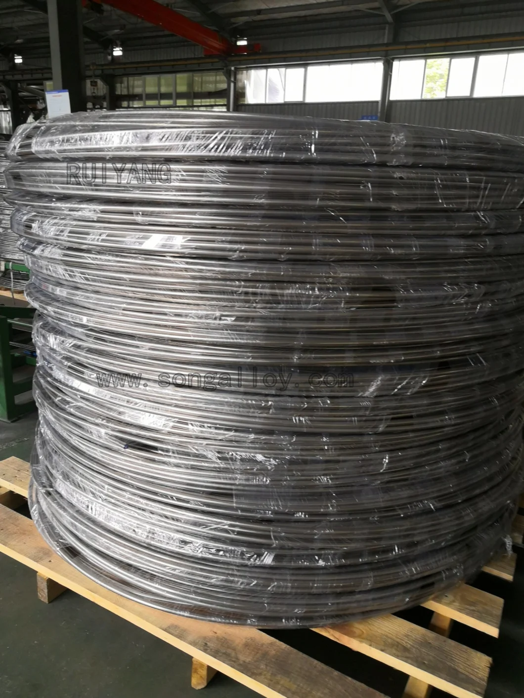 Stainless Steel Coiled Tubing in Steel Pipe Steel Tube System