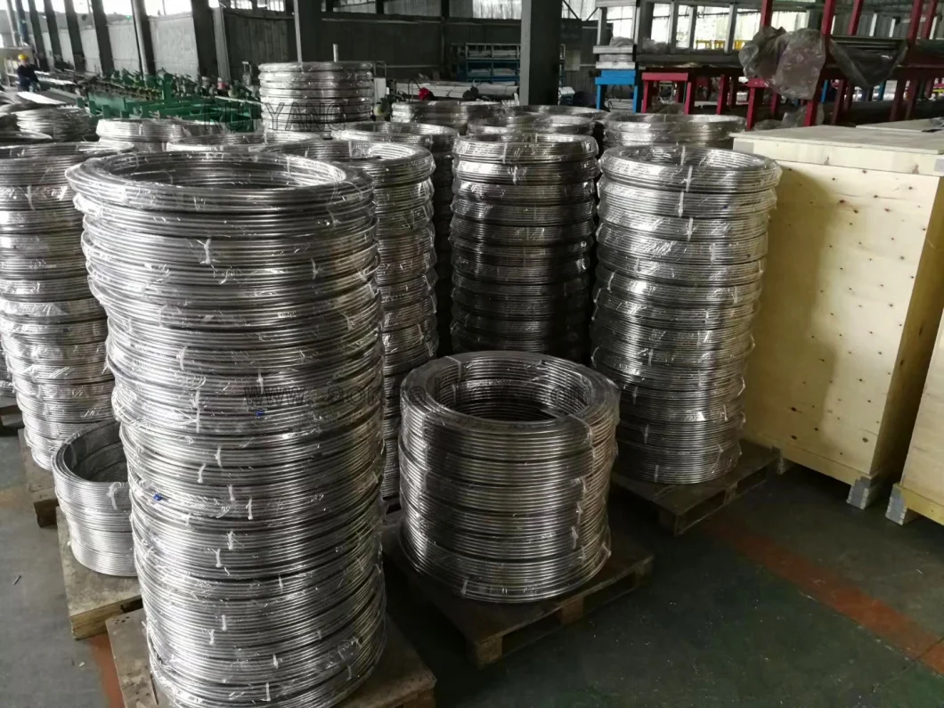 Stainless Steel Coiled Tubing in Steel Pipe Steel Tube System